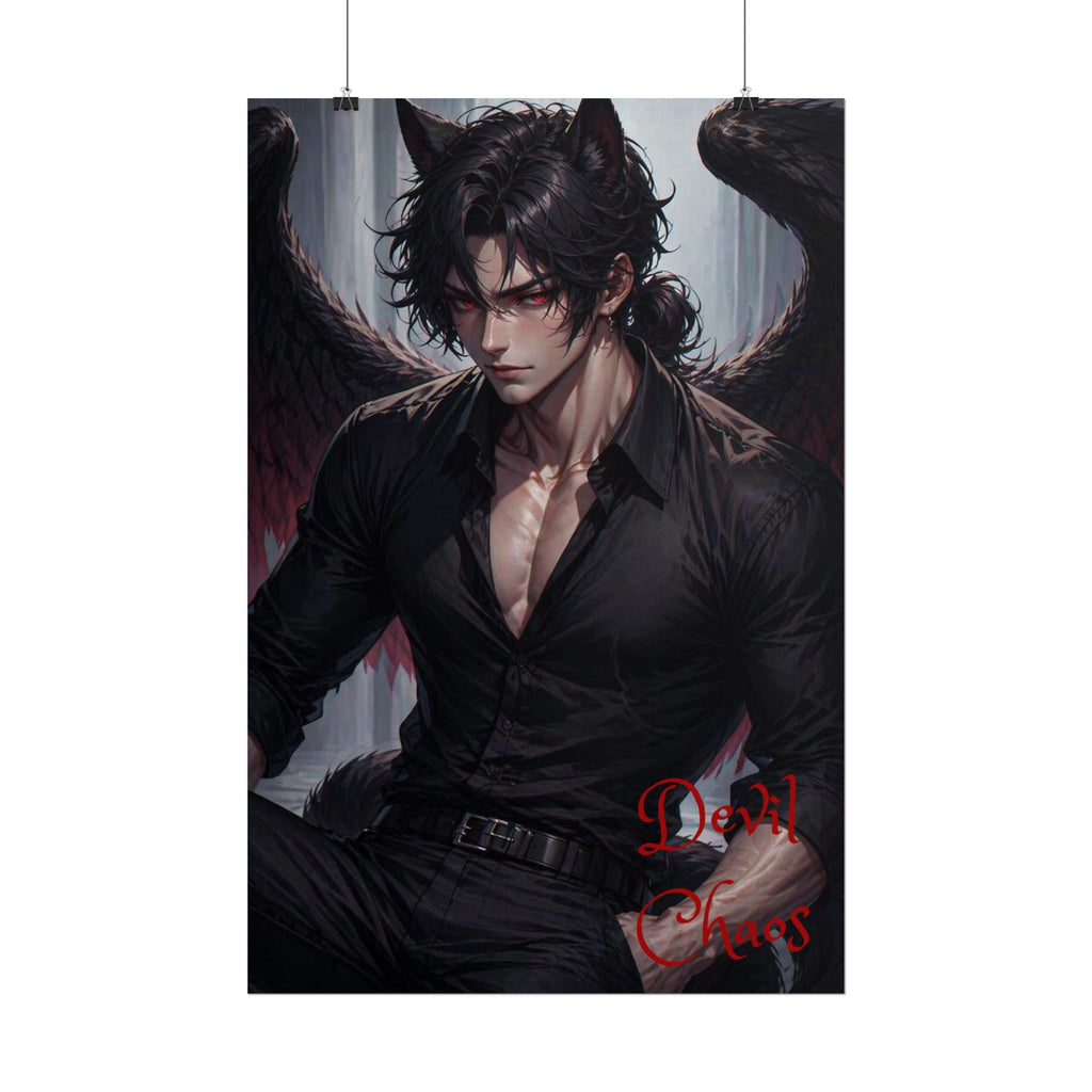 Devil Poster — Rolled Wall Art