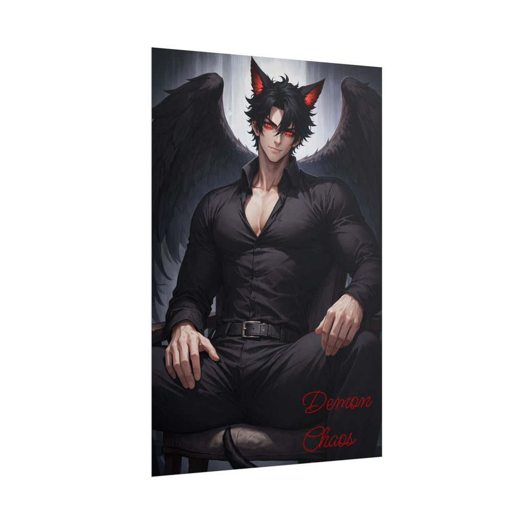 Demon Rolled Poster — Rolled Wall Art