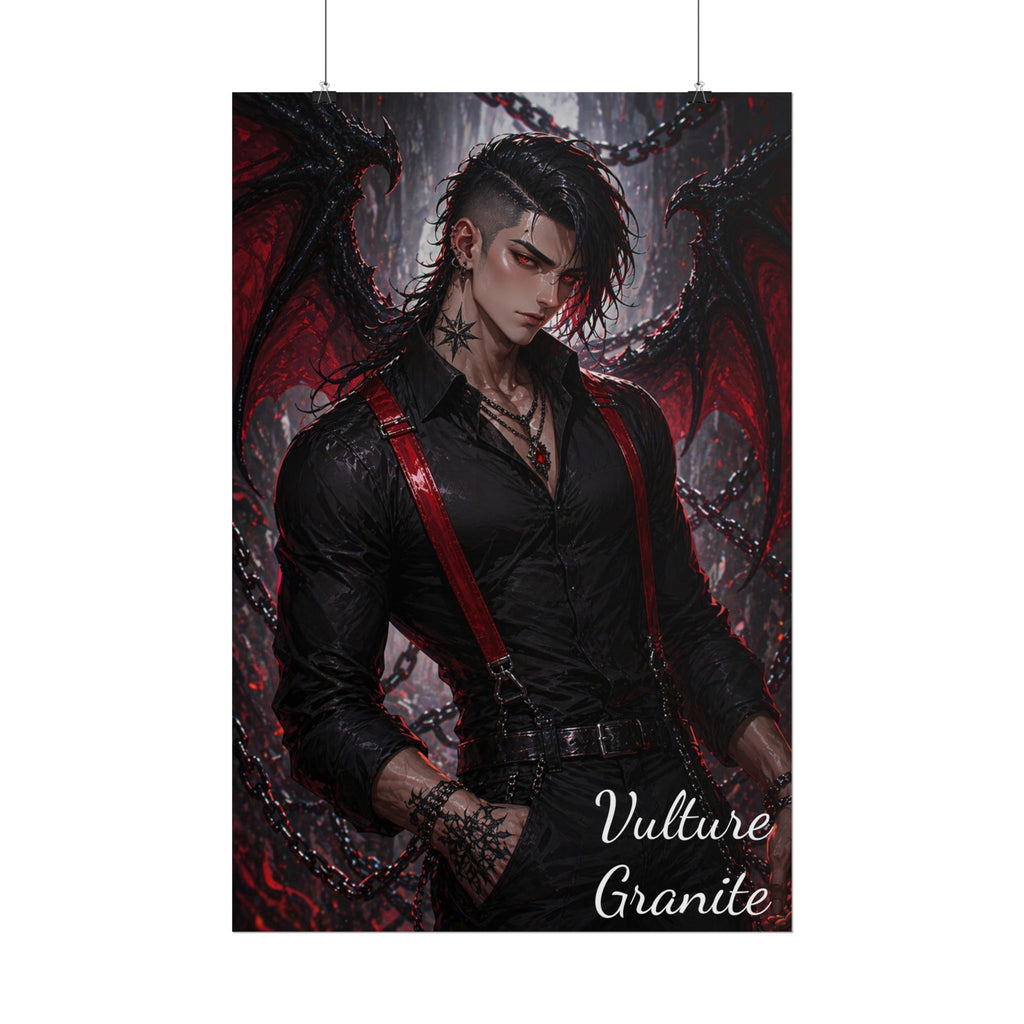 Vulture Poster —Rolled Wall Art
