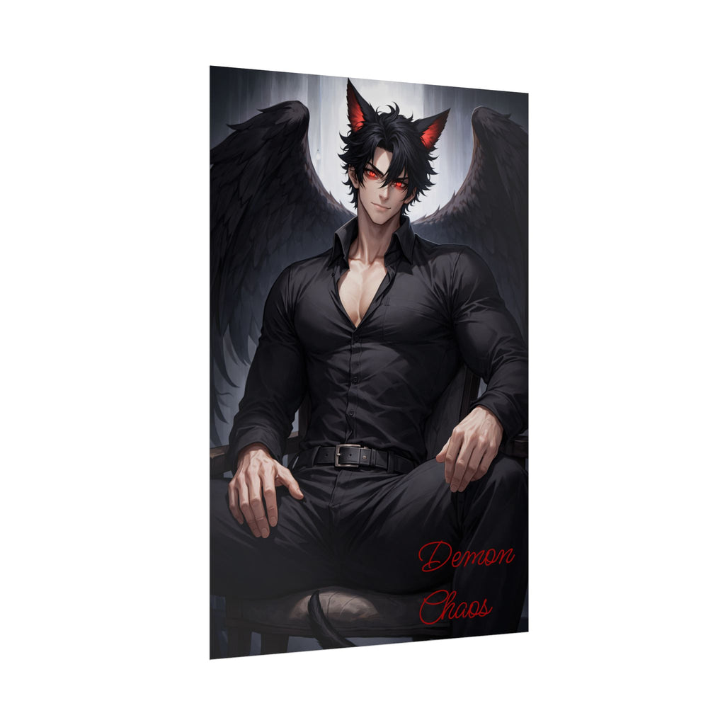 Demon Rolled Poster — Rolled Wall Art
