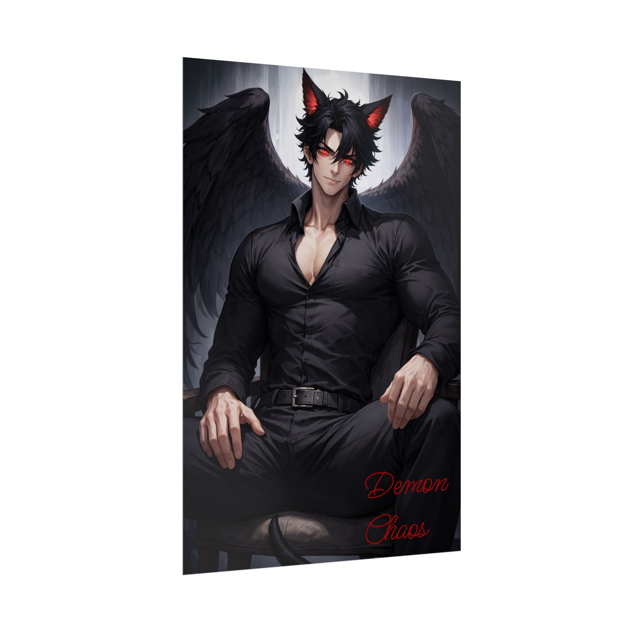 Demon Rolled Poster — Rolled Wall Art