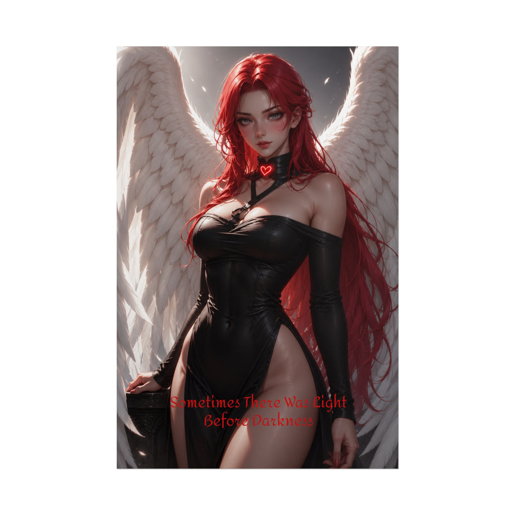 Scarlett in Angel Form Rolled Poster