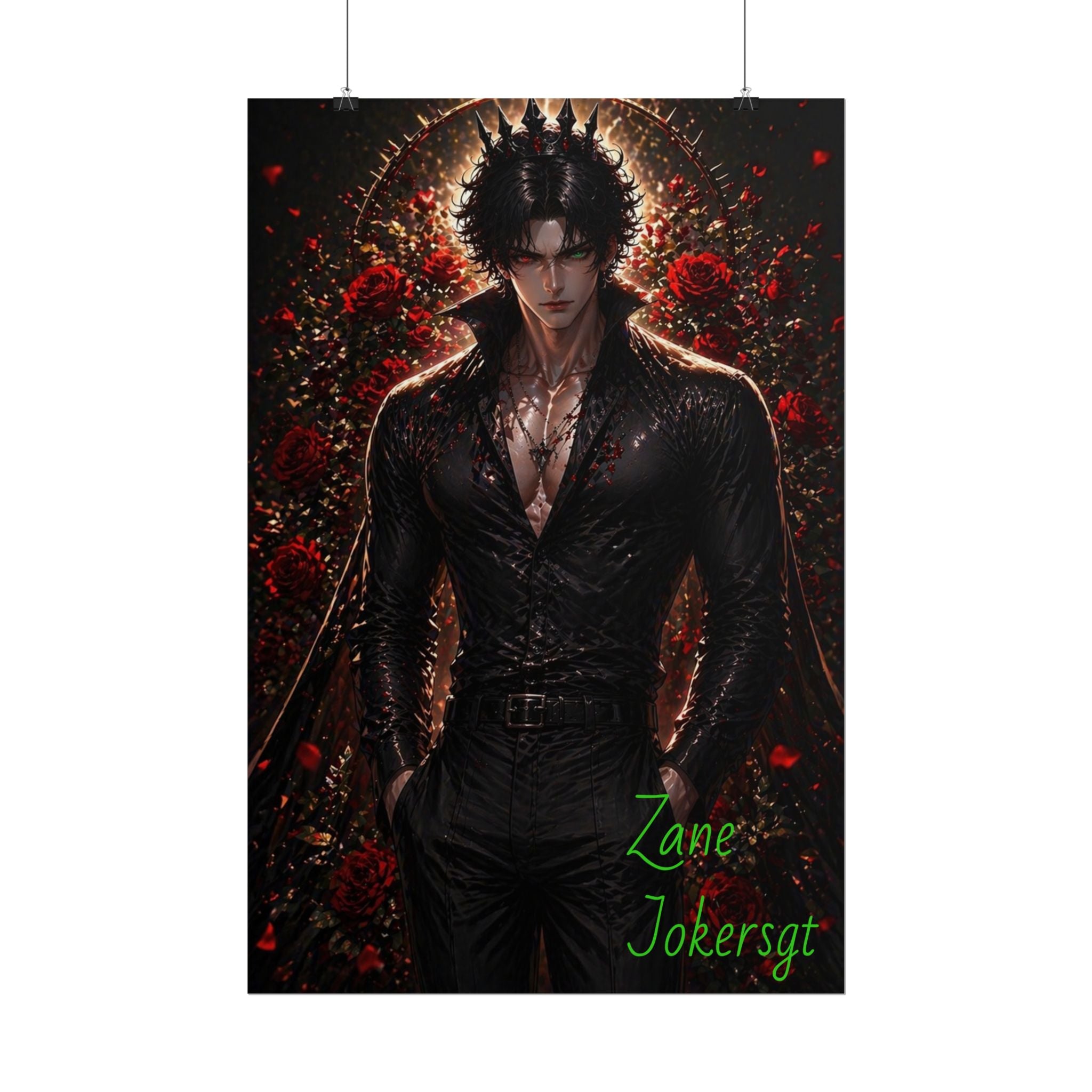 Zane Poster - Rolled Wall Art