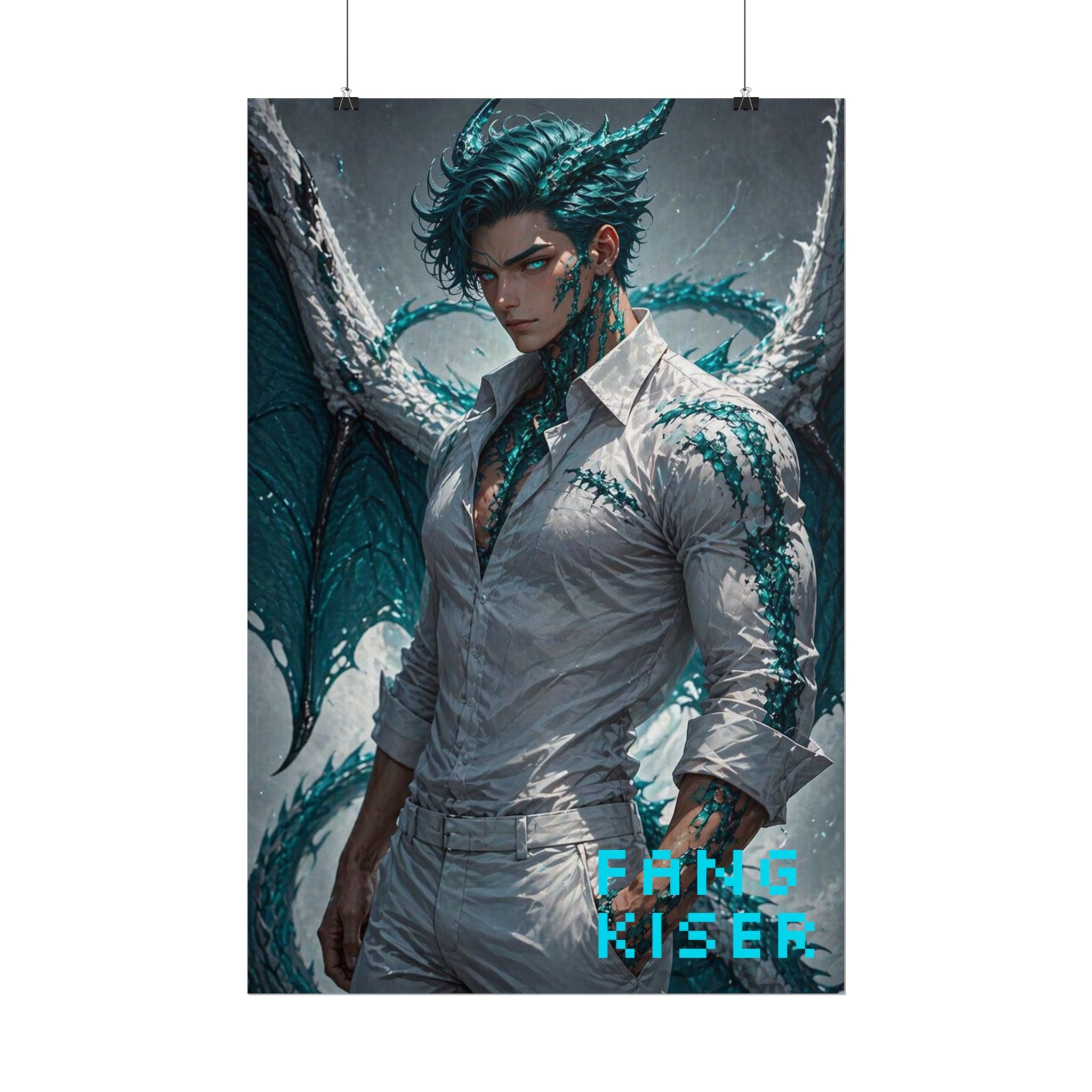 Fang Poster —Rolled Wall Art Print