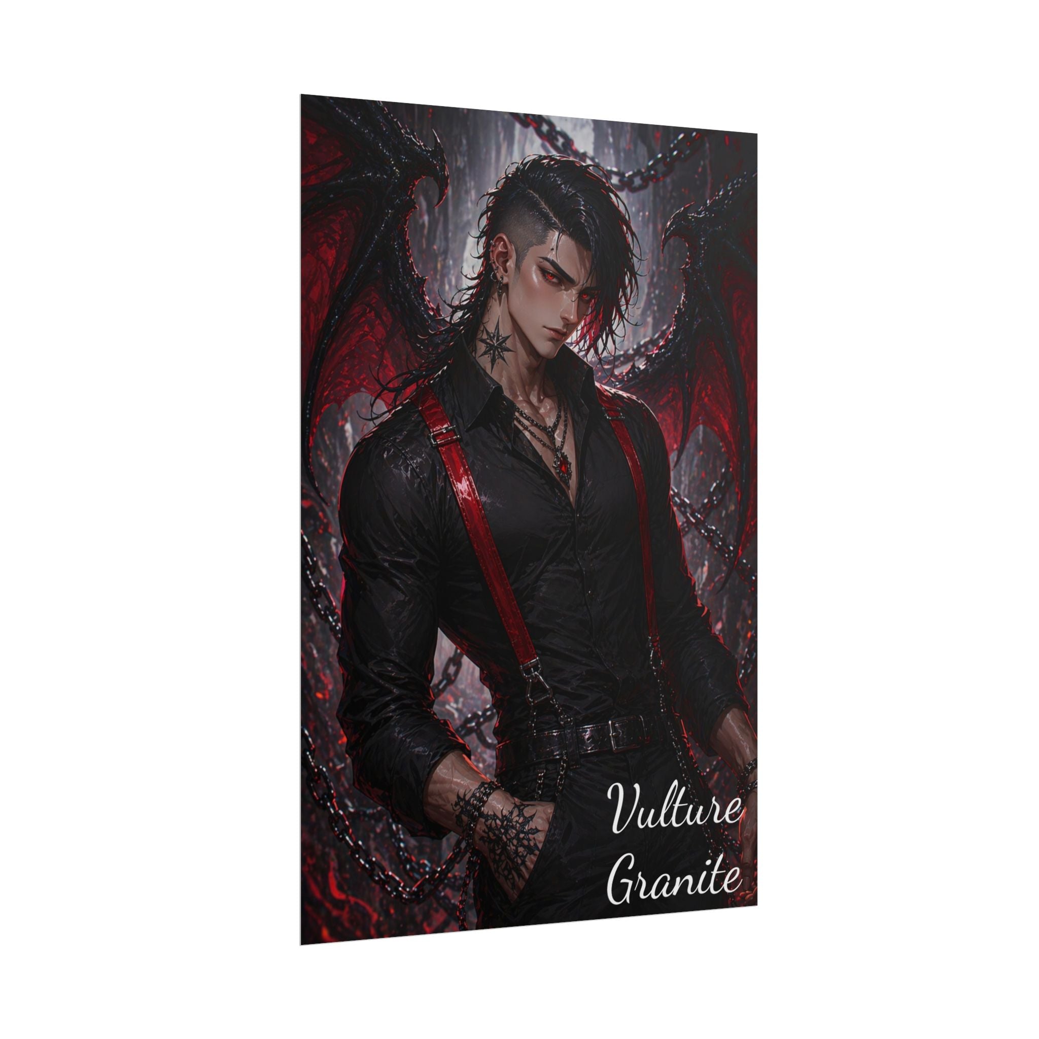 Vulture Poster —Rolled Wall Art